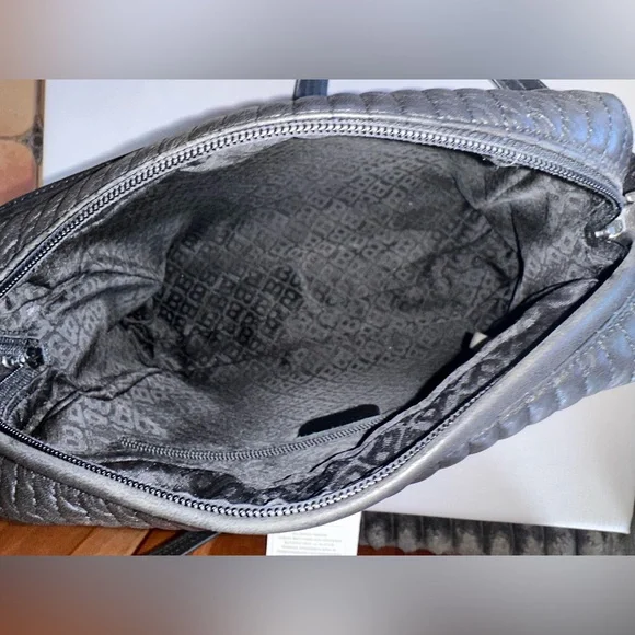 Bally Black Lambskin Quilted Geometric Shoulder Bag | Vintage | EUC - Picture 11 of 13